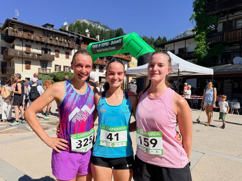 ciaminada 2026 podio assoluto femminile